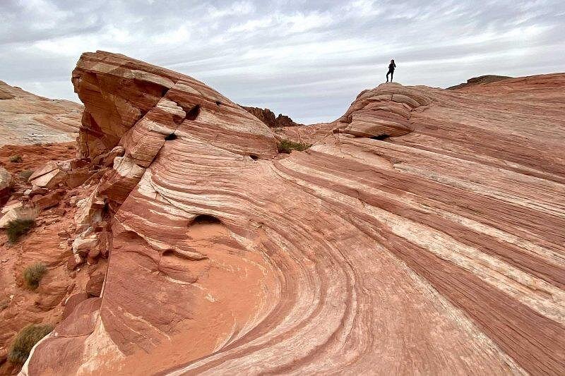 라스베가스 출발: 밸리 오브 파이어, 세븐 매직 마운틴, 라스베가스 사인 투어 (WAUG Exclusive)