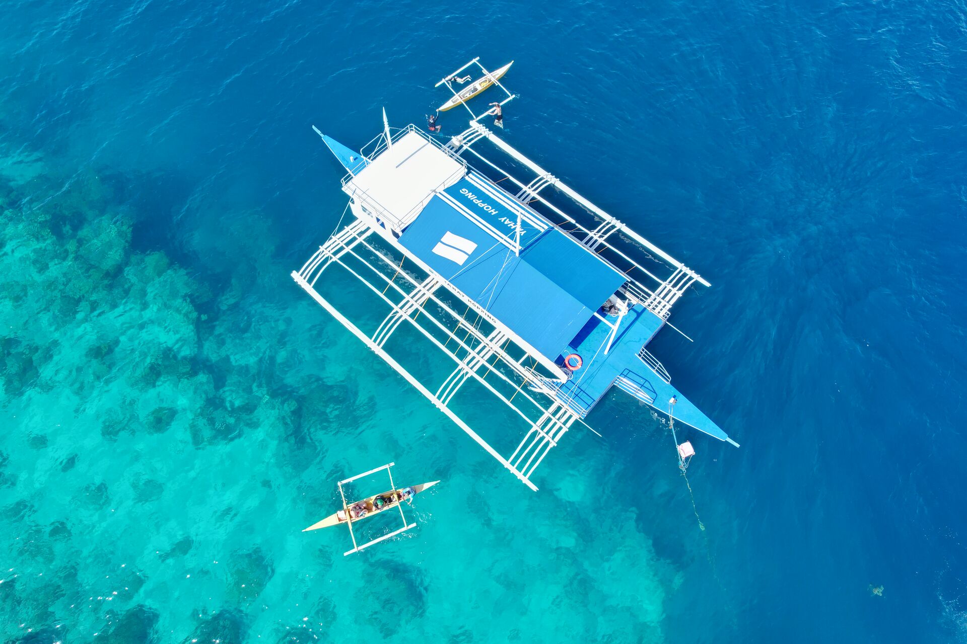 보홀 야하이 호핑투어 - 신상 보트 발리카삭 & 푼톳 프리미어 투어