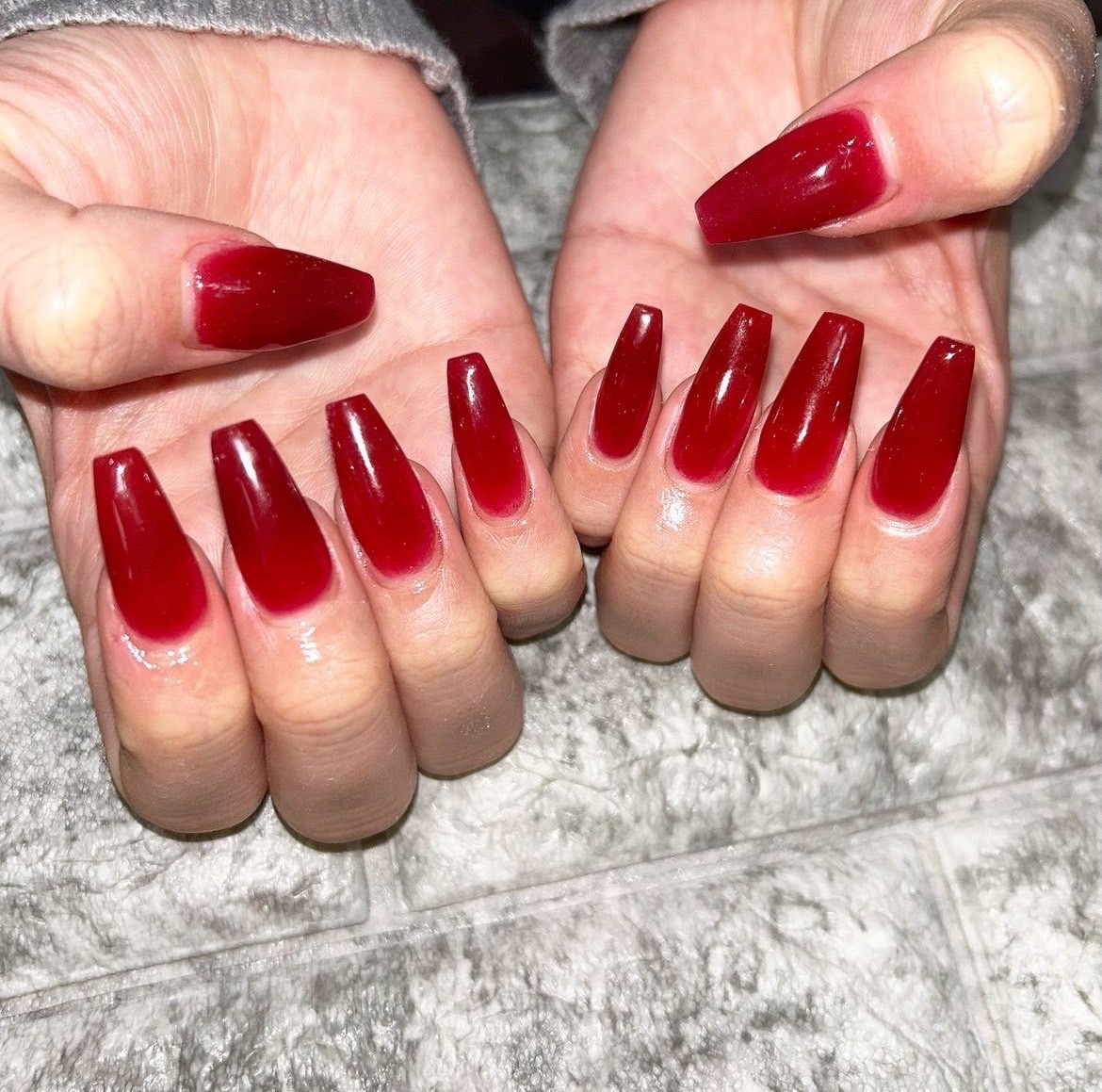 도쿄 시부야 라운지 네일