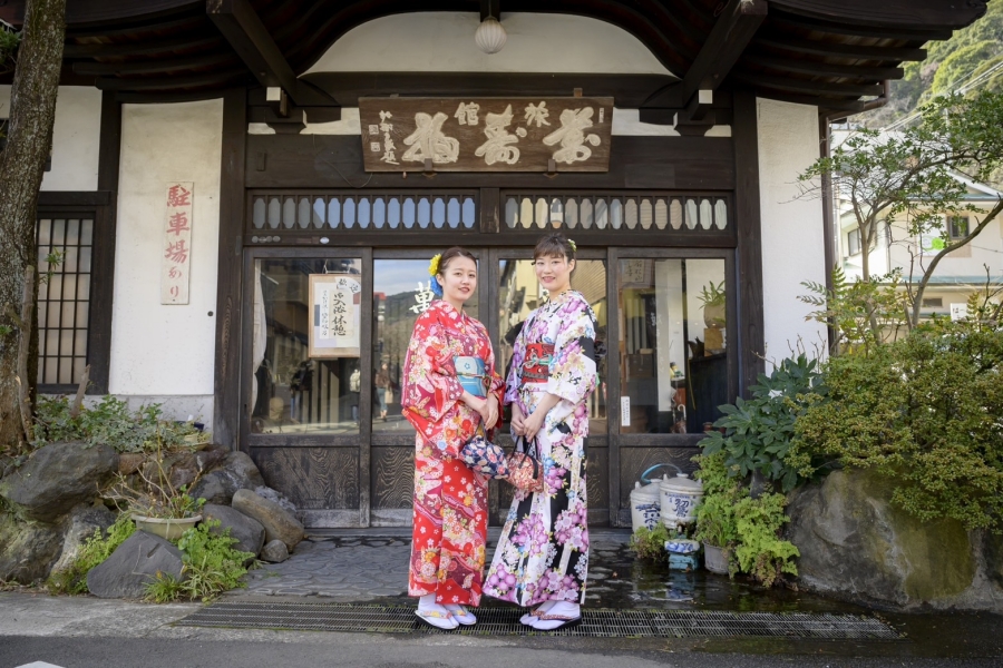 하코네 사쿠라히메 기모노 렌탈