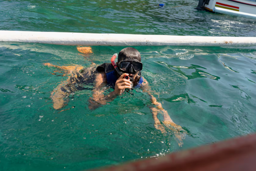 Bali Blue Lagoon Snorkeling & Waterfall Tour