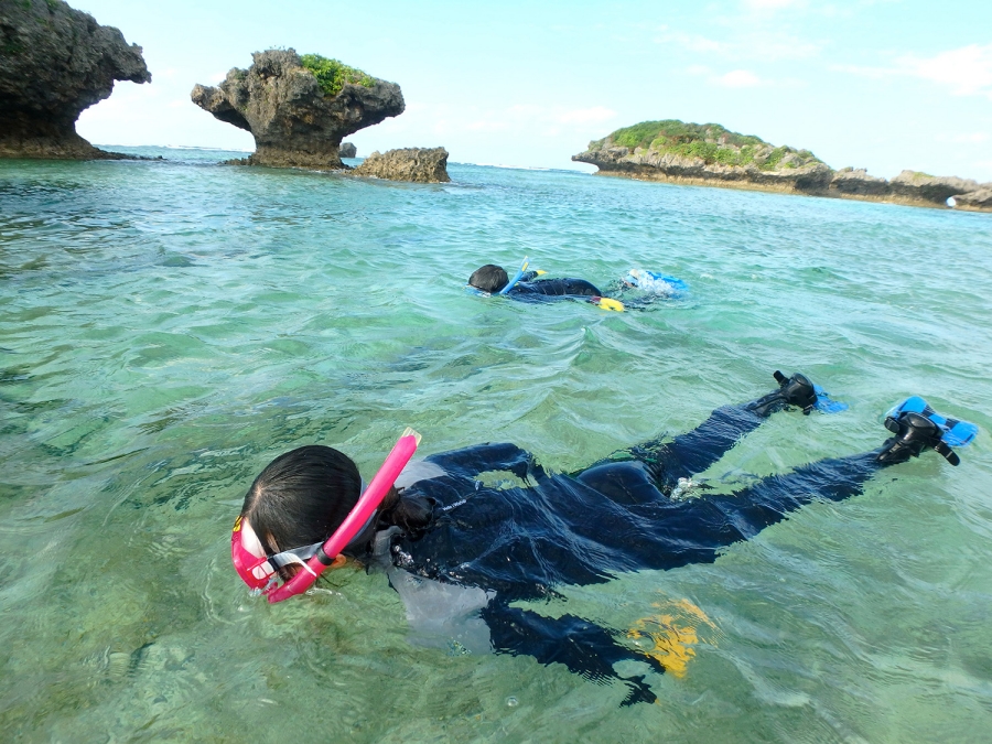 [여행한그릇] 오키나와 푸른동굴 스노클링 투어 (무료 사진, 동영상 촬영)