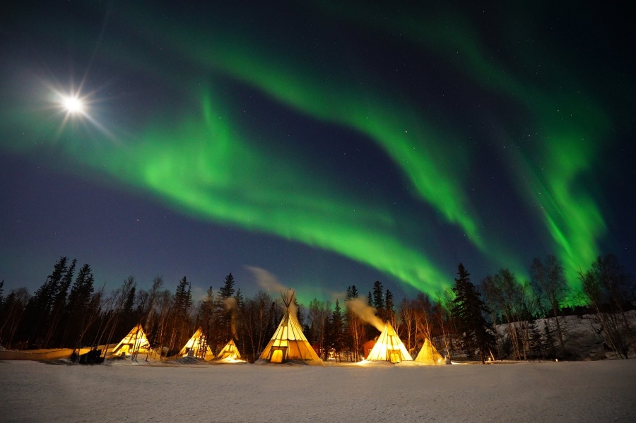 [겨울오로라] [3박4일/호텔] 옐로나이프 오로라 헌팅 + 오로라 빌리지 투어