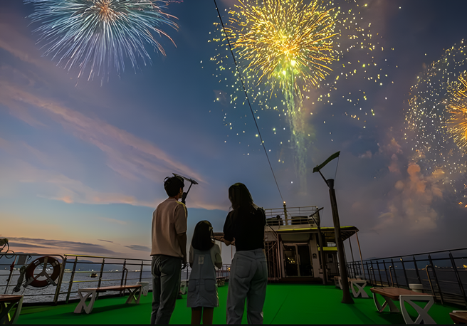 여수 이사부크루즈 밤바다 불꽃투어 승선권