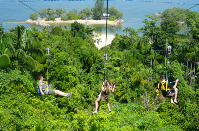 싱가포르 메가 어드벤처 파크 - 메가짚, 메가클라임, 메가점프