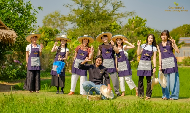 チェンマイおばあちゃんの家庭料理クッキングクラス（ホテル送迎付き）