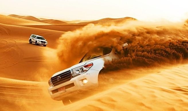 Dubai: Morning & Afternoon Desert Safari Private Tour (Choose Your Departure Time / with Round-trip Transfer)