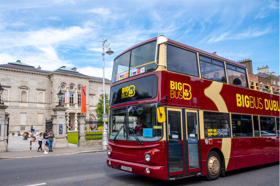 Dublin: Big Bus Ticket & Night Tour