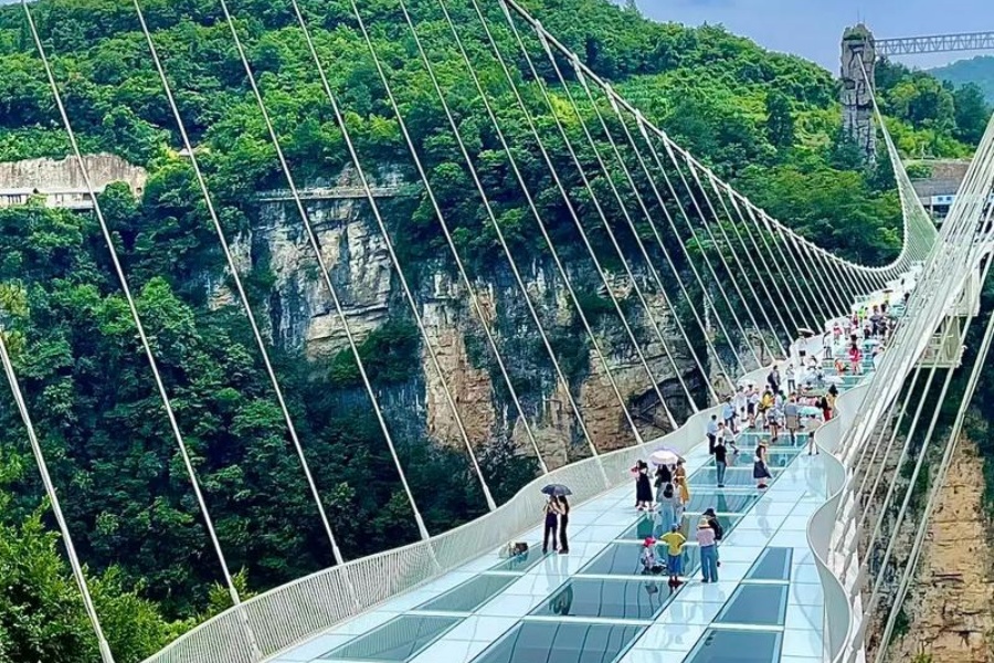 장가계 황룡동굴 & 대협곡 (유리다리 포함) 일일 투어