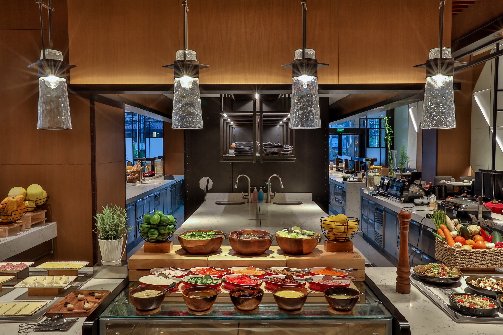 쉐라톤 호텔 마닐라 베이 키친 뷔페