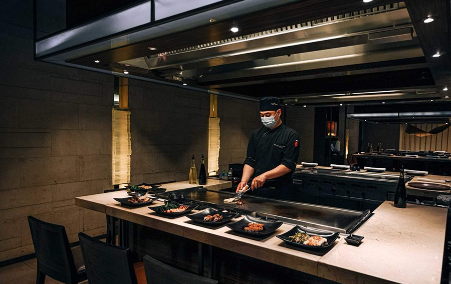 JW Marriott Hotel Bangkok Nami Teppanyaki Steakhouse