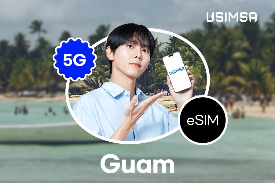 [10%OFF]グアム eSIM データ使い放題