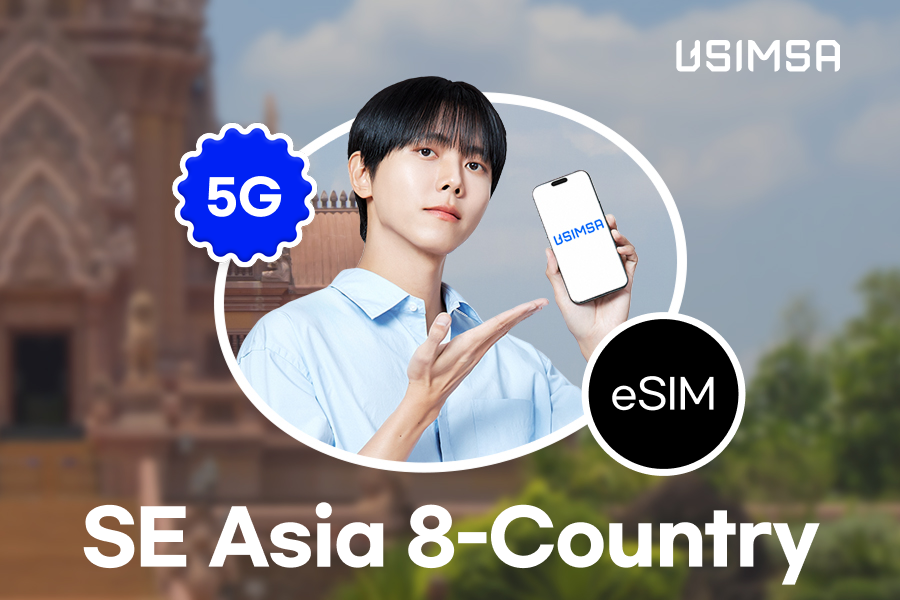[10%OFF] 東南アジア8ヶ国 eSIM