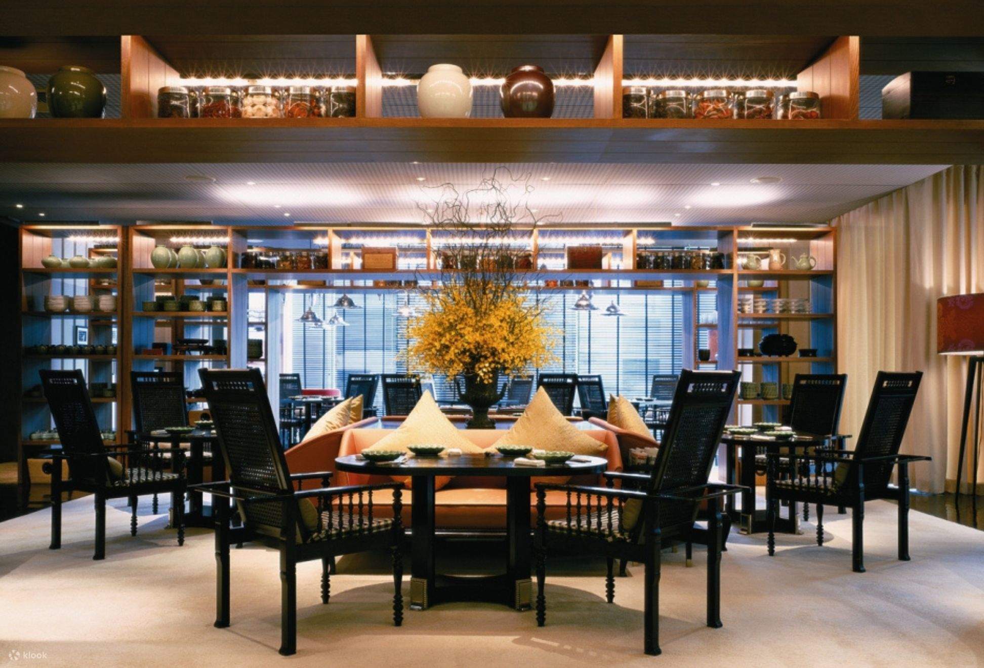 방콕 에라완 그랜드 하얏트 호텔 티 룸 디너 뷔페