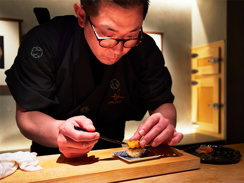 도쿄 나카메구로 우다츠 스시 - 미쉐린 1스타