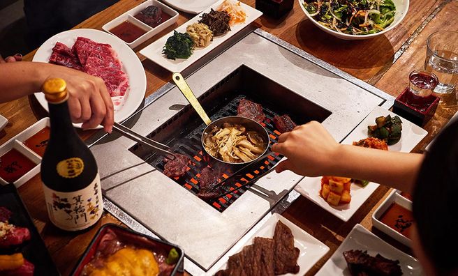 일본 야키니쿠 후타고 전지점