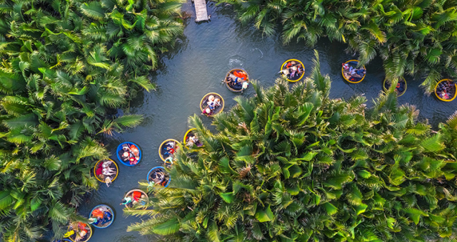 [피크타임] 다낭 호이안 올드타운 바구니배 일일투어