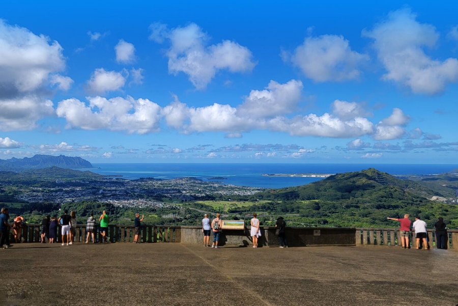 하와이 오아후 전망 명소 4곳 체크인 프라이빗 투어 (공항 / 호텔 출발)