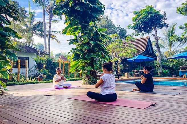 Bali Yoga Experience + Pura Mengening Water Temple Tour