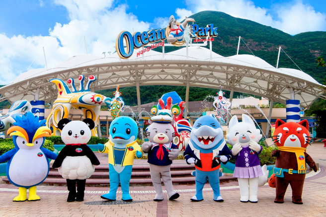 홍콩 오션파크 입장권 (QR코드 즉시 입장)