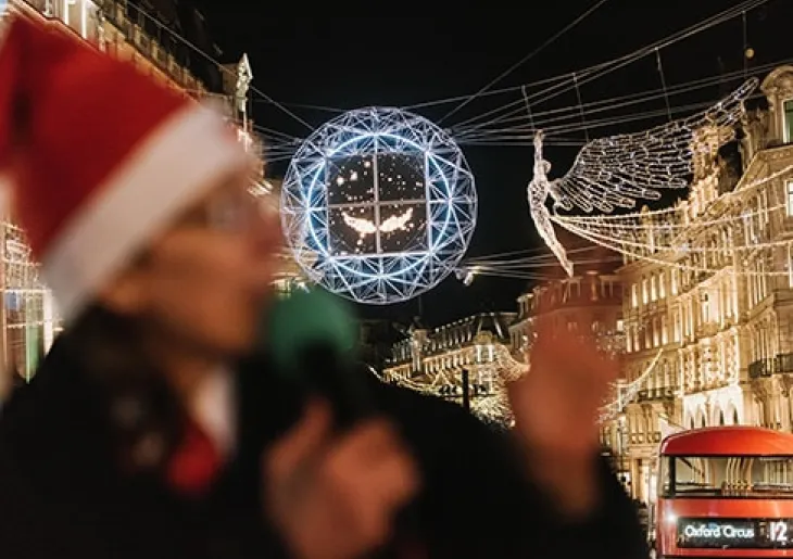 런던 툿버스 TootBus 크리스마스 라이트 투어