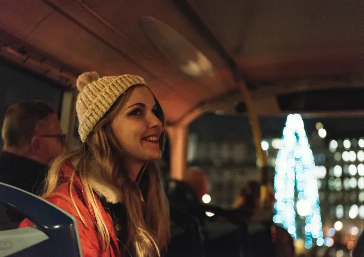 런던 툿버스 TootBus 크리스마스 라이트 투어