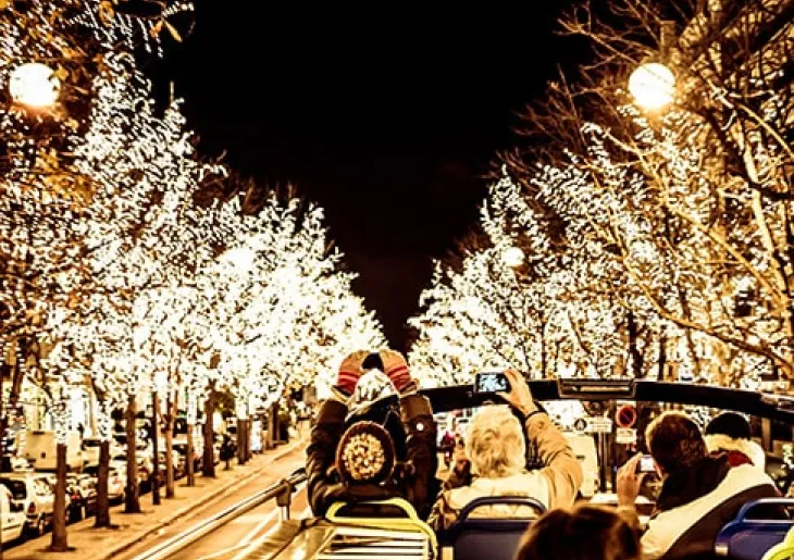 파리 툿버스 TootBus 크리스마스 투어