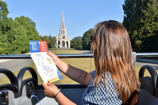 Brussels TOOTBUS Hop-On Hop-Off Sightseeing Bus + Mini-Europe Entry Ticket