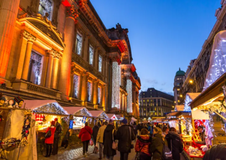 브뤼셀 TootBus 크리스마스 투어