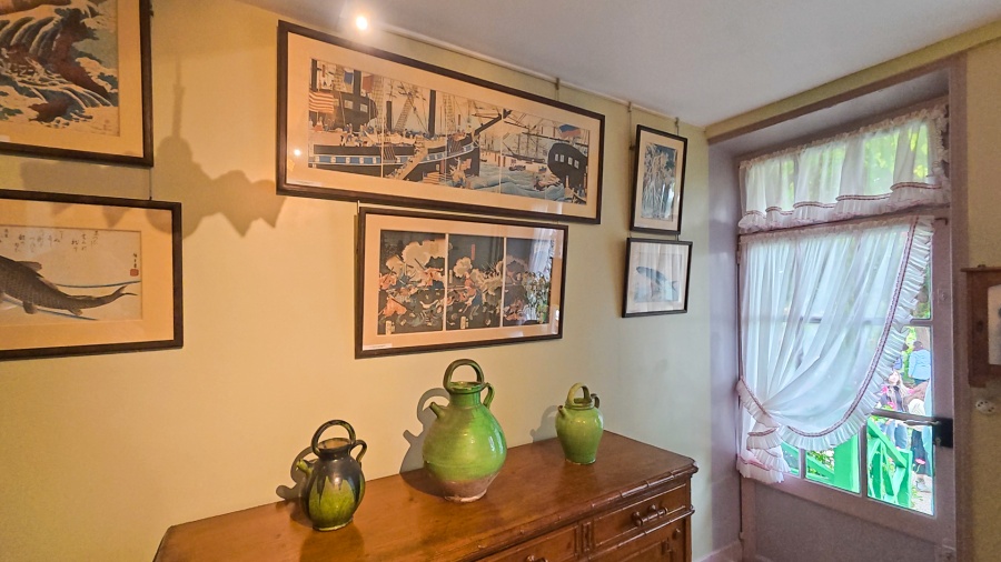 파리 모네의 팔레트 속으로, 지베르니 모네의 집 투어