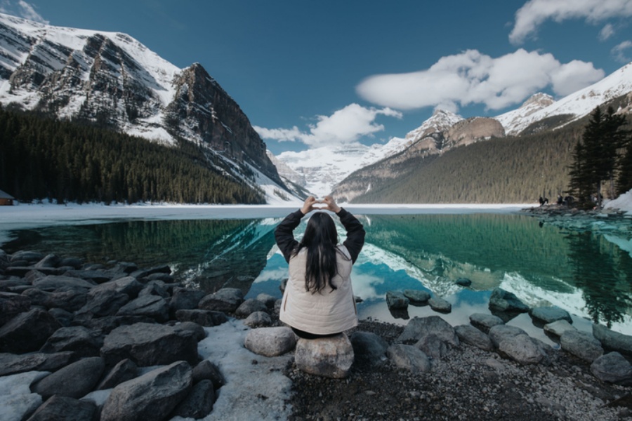 밴프 출발: 겨울 로키 일주! 밴프 곤돌라, 캔모어, 미네완카 호수 일일 투어