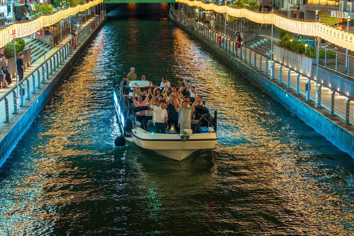 大阪 道頓堀 なにわクルーズ