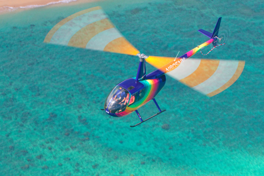 하와이 오아후섬 헬리콥터 단독 투어