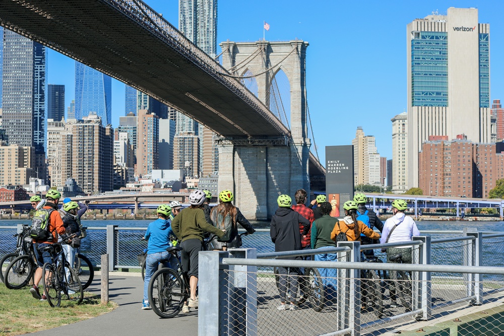 뉴욕 브루클린 브릿지 자전거 투어 (WAUG Exclusive)