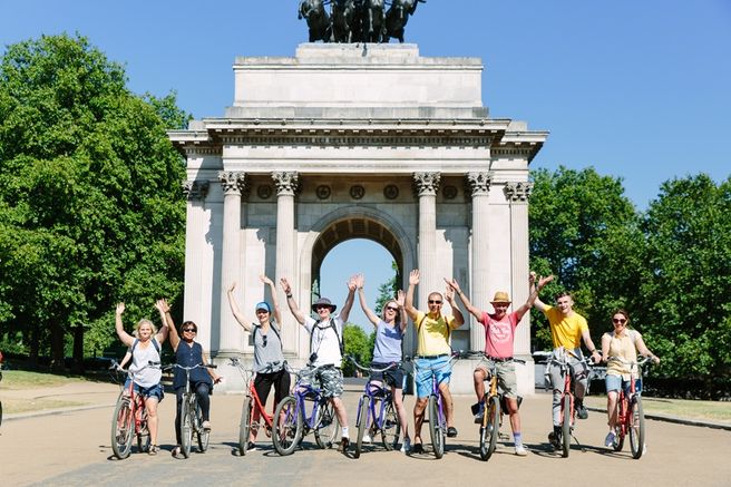 ロンドン・ 主要観光スポット 自転車ツアー&レンタル