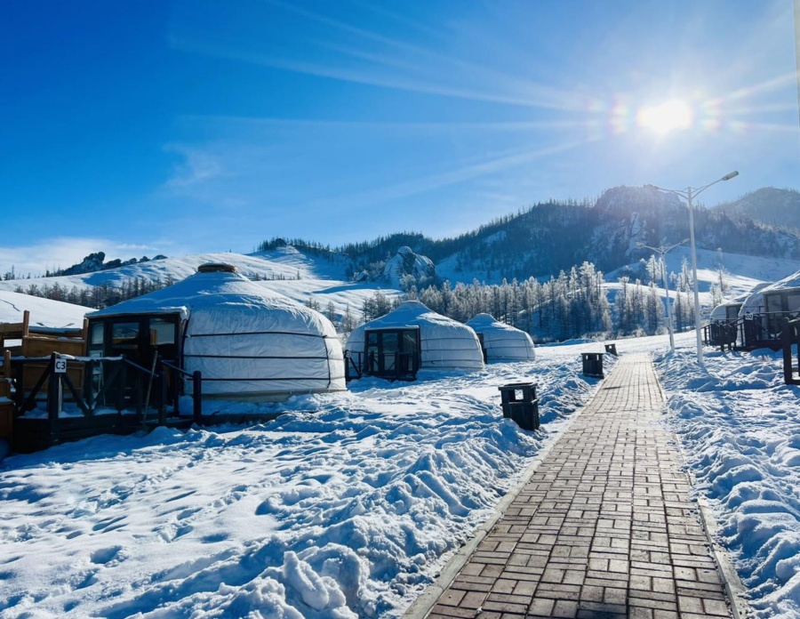 [고비노매드투어] [2박3일] 울란바토르 미니사막 + 아리아발 사원 겨울 투어