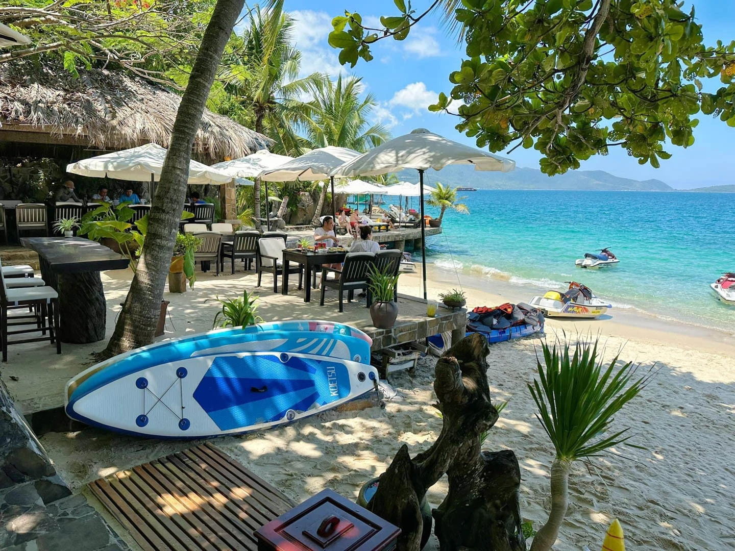 Nha Trang: Hon Mun Island Marine Park & Mini Beach Tour (Snorkeling + BBQ + Paddle SUP)
