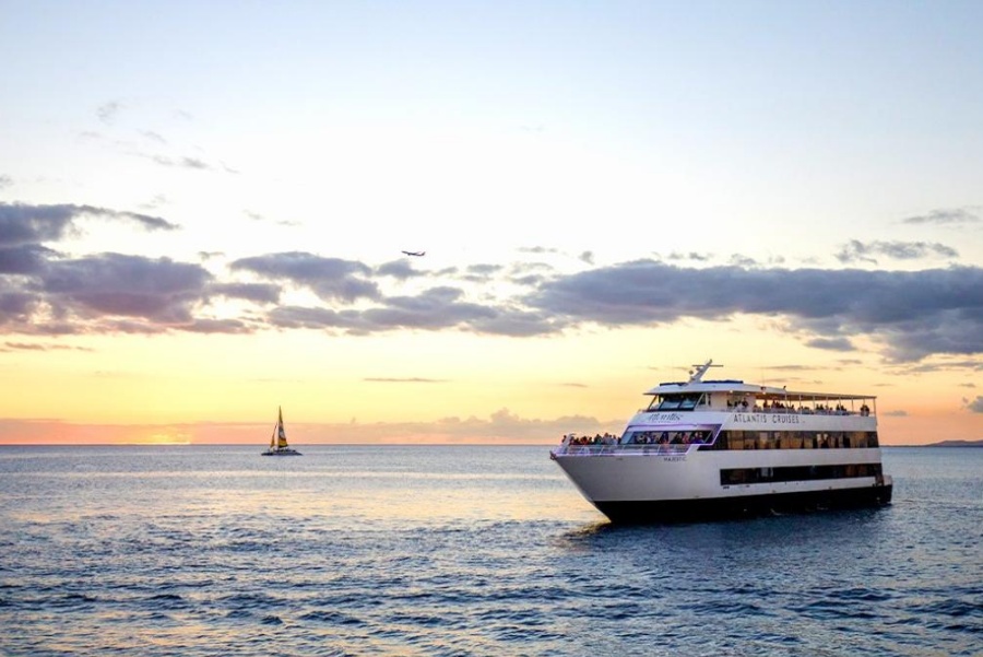 하와이 마제스틱 선셋 칵테일 크루즈 & 프리미엄 바