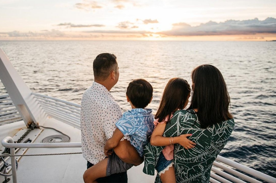 하와이 마제스틱 선셋 칵테일 크루즈 & 프리미엄 바