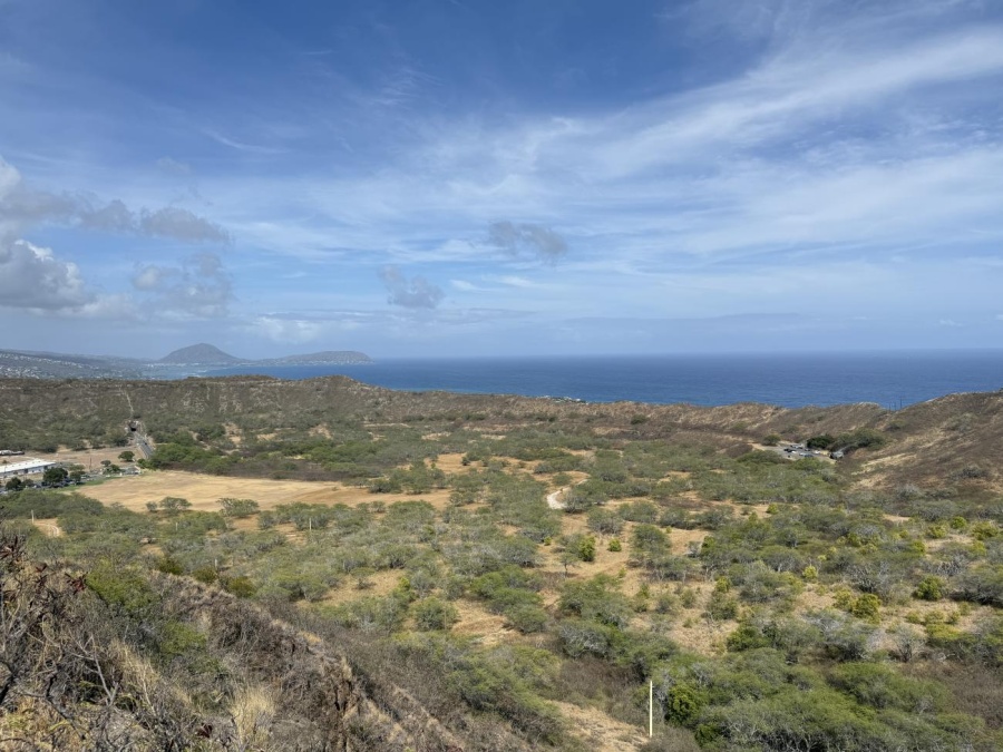 하와이 다이아몬드 헤드 마운틴 왕복 셔틀 투어 (파머스 마켓 경유)