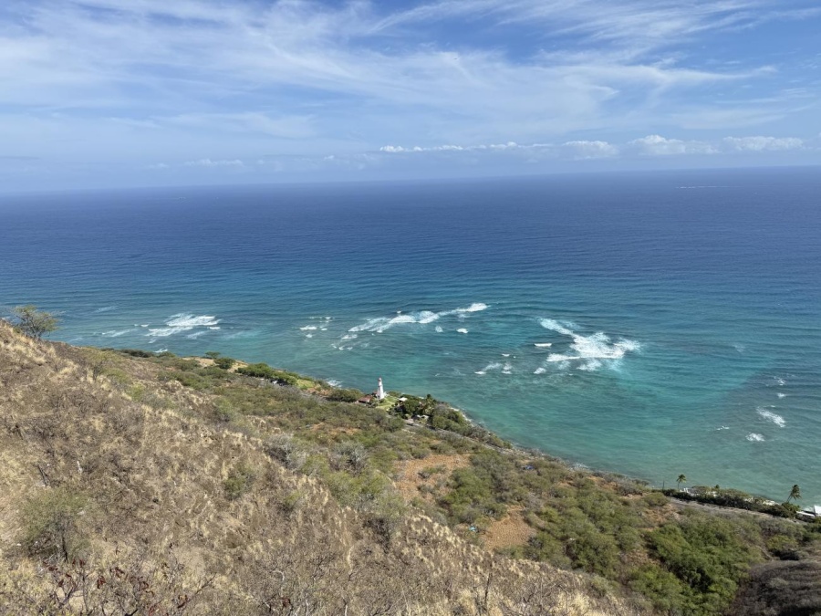 하와이 다이아몬드 헤드 마운틴 왕복 셔틀 투어 (파머스 마켓 경유)