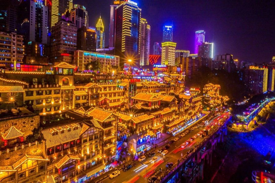 충칭 일일 가이드 시티 투어 (차량 불포함)