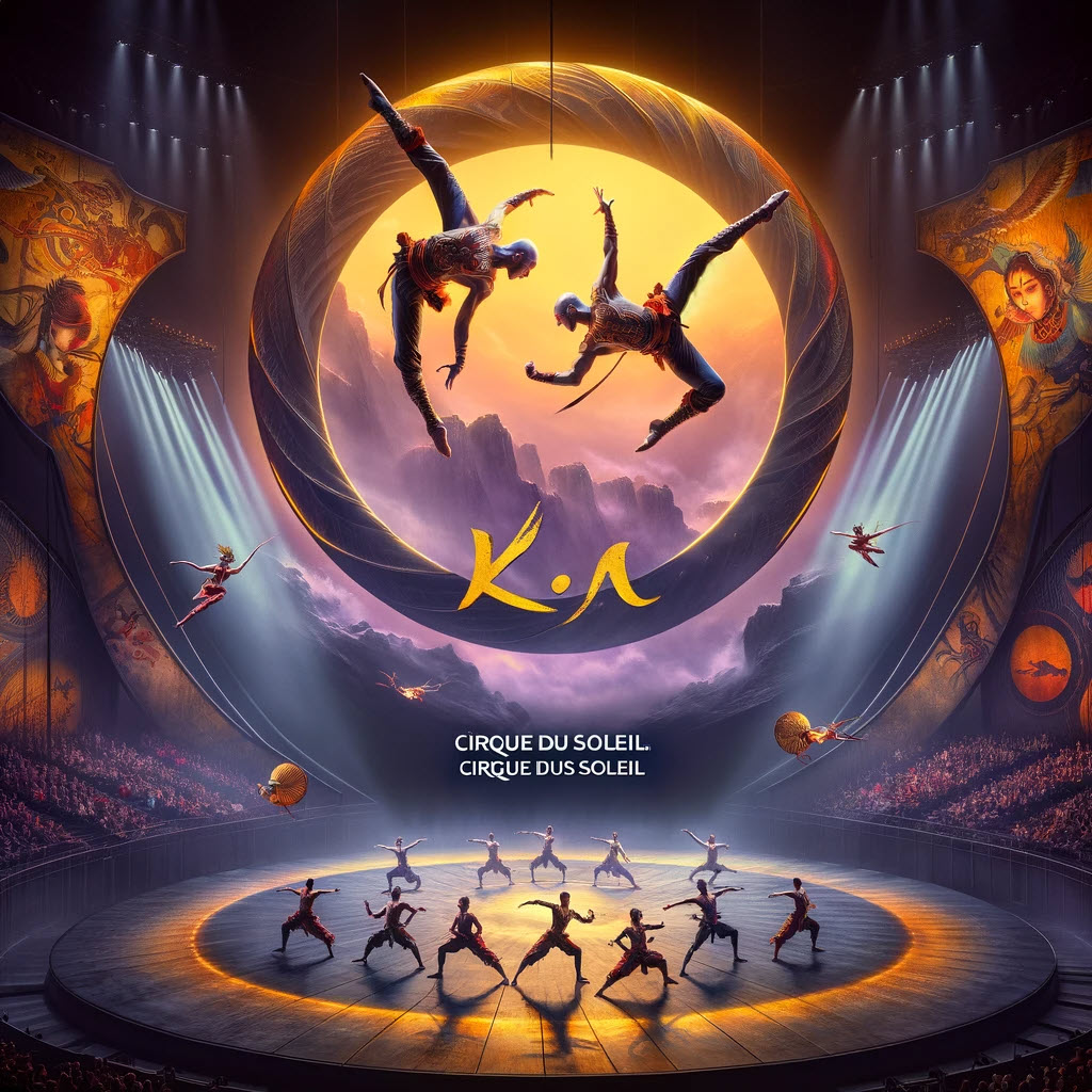 Las Vegas: Cirque du Soleil KÀ Show Ticket