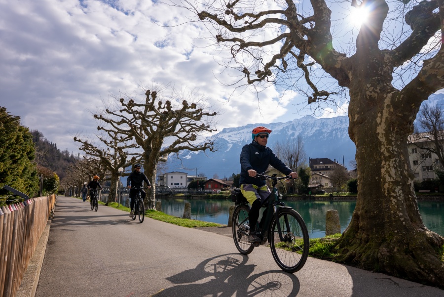 인터라켄 프라이빗 전기 자전거 투어