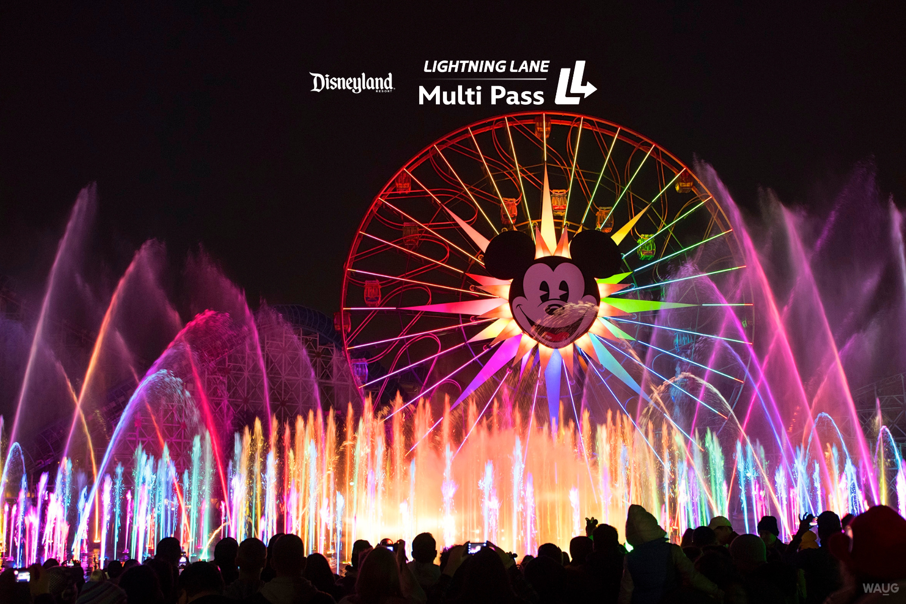 Los Angeles: Disneyland® Resort California Park Hopper Ticket (with Lightning Lane Multi-Pass)
