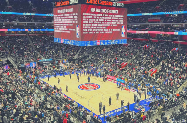 2024-25 NBAデトロイト・ピストンズ ホーム試合チケット