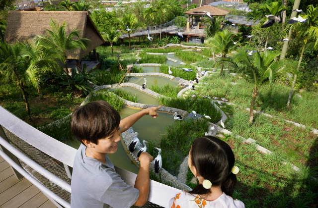 [1+1] 싱가포르 버드 파라다이스 입장권 - 만다이 야생동물 보호구역