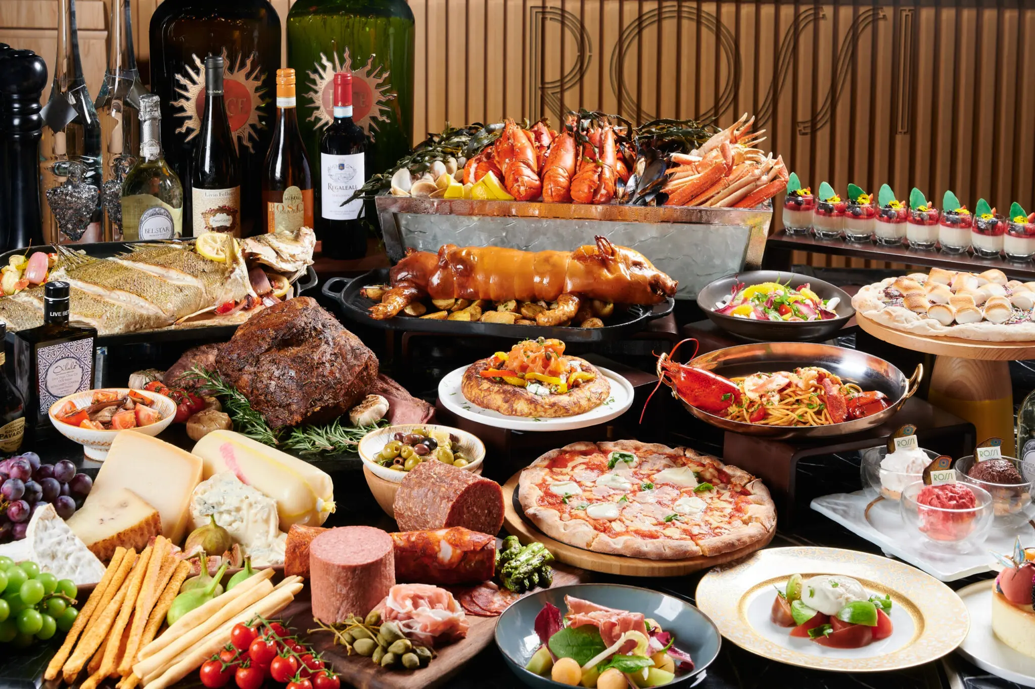 스튜디오 시티 마카오 로시 트라토리아 세미 뷔페 런치