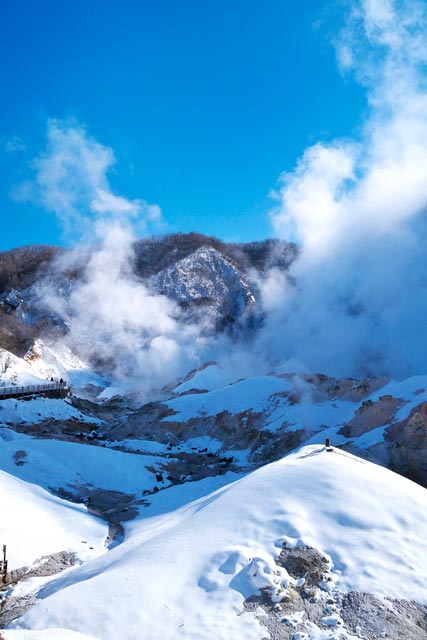 [여행한그릇] 삿포로 노보리베츠 쇼와 신산, 도야, 니세코 버스 투어