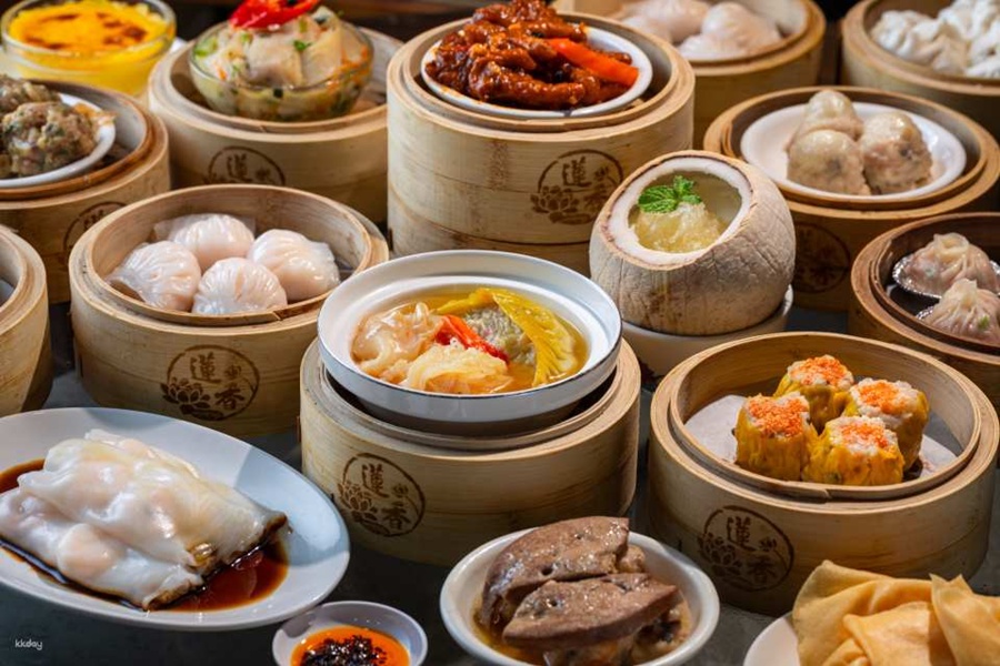 Hong Kong, Central, Lin Heung Tea House Restaurant (Deluxe 10-Course Dim Sum Set)